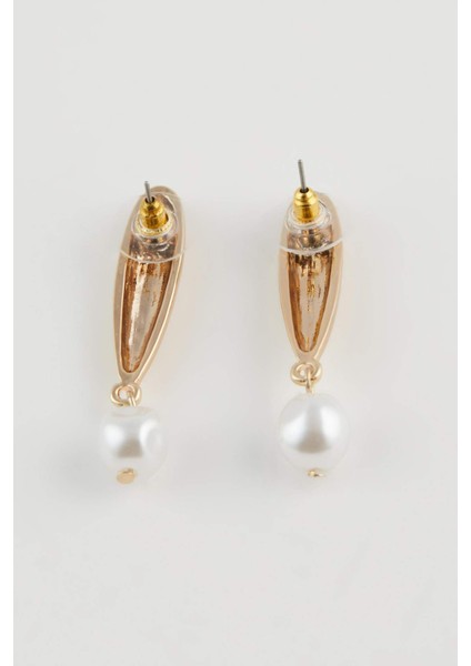 Kadın İncili Gold Küpe D6384AXNS fırsatları
