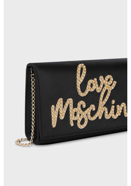 Taşlı Logolu Zincir Askılı Çanta Bayan Çanta JC4055PP1MLH100A fırsatları