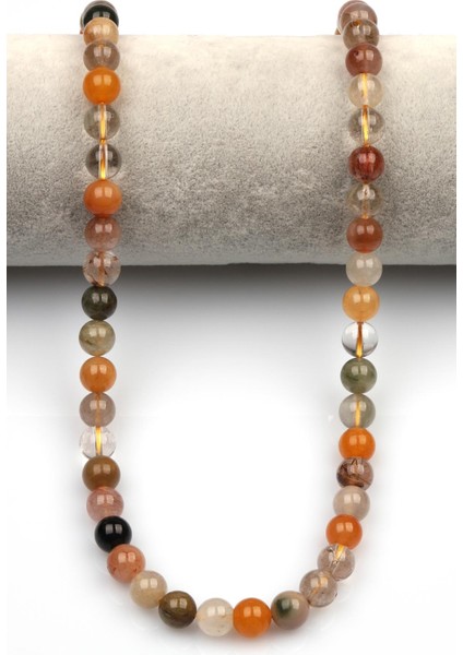 Rutil Kuvars Doğaltaş Dizi 8 mm Küre Kesim fiyatları