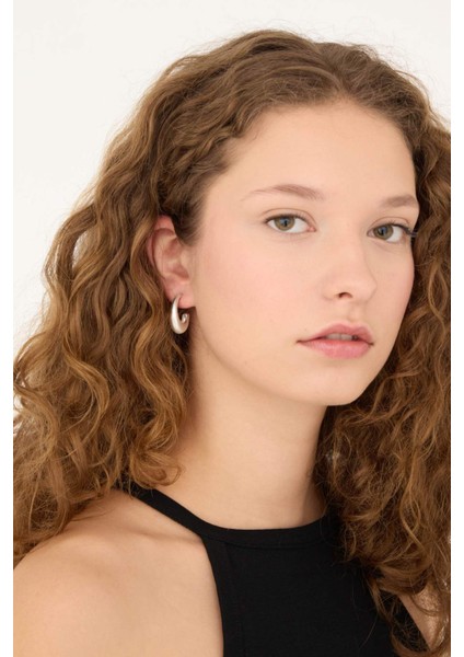 Kadın 2'li Halka Mat Küpe E1307AXNS fiyatları