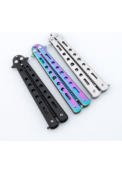 Metal Kelebek Şeklinde Çelik Tarak Saç Şekillendirici Tarama Taşınabilir Çoklu Renk fiyatları