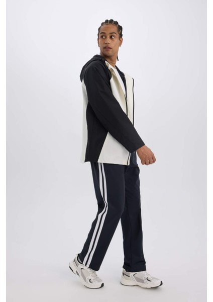 Fit Sporcu Jogger Eşofman Altı Standart Fit Standart Paça Skuba Dalgıç Kumaş Beli Lastikli Düz Paça E3932AX24WN fiyatları