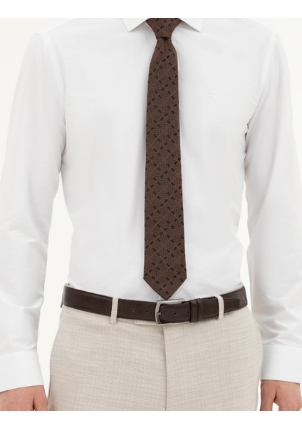 Erkek Beyaz Slim Fit Uzun Kollu Basic Gömlek 50285562-VR013