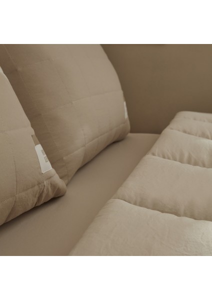 Relax Çift Kişilik Comfort Set/uyku Seti Bej