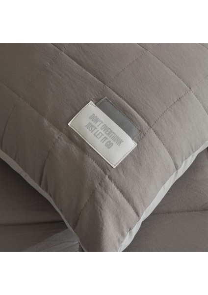 Relax Tek Kişilik Comfort Set/uyku Seti Gri