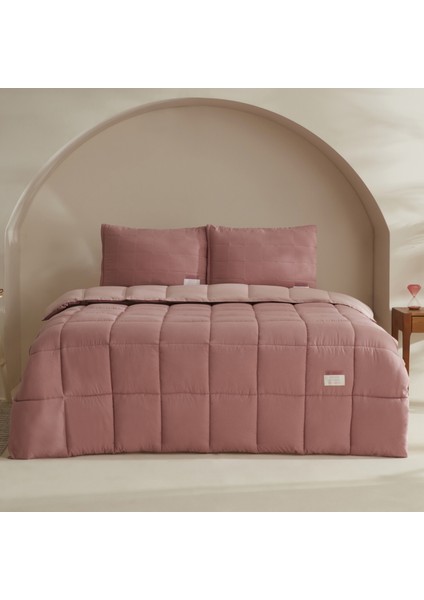Relax Tek Kişilik Comfort Set/uyku Seti Pudra