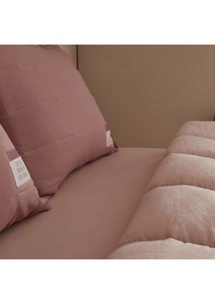 Relax Tek Kişilik Comfort Set/uyku Seti Pudra