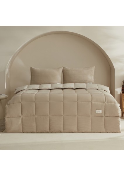 Relax Tek Kişilik Comfort Set/uyku Seti Bej