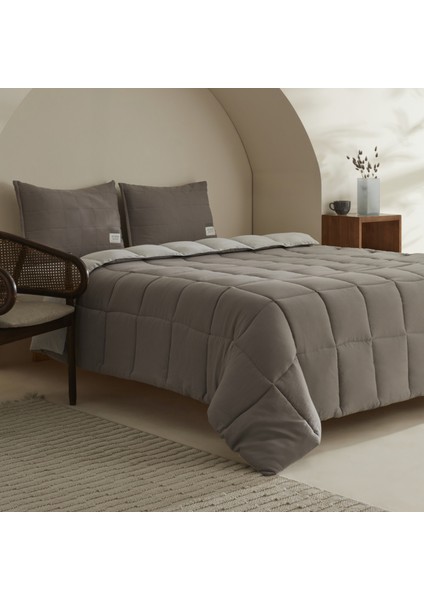 Relax Çift Kişilik Comfort Set/uyku Seti Gri