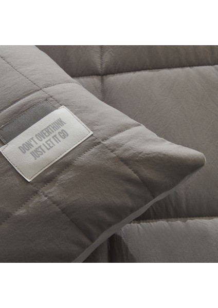 Relax Çift Kişilik Comfort Set/uyku Seti Gri