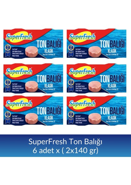 Ton Balığı 140 gr x 12 Adet