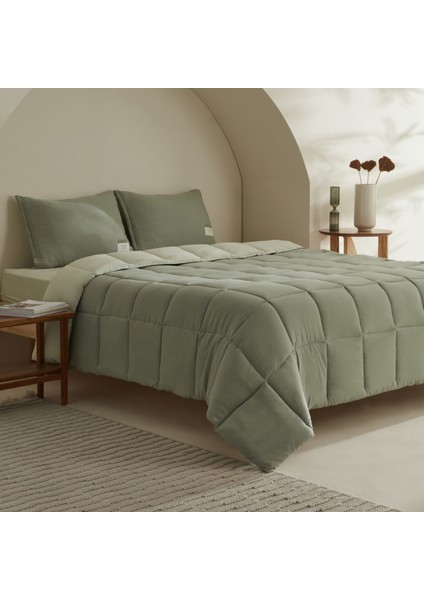Relax Çift Kişilik Comfort Set/uyku Seti Yeşil