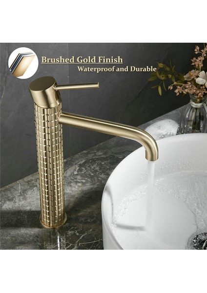 Banyo Çanak Lavabo Bataryası Mat Gold Renk Yeni Model 7 Yıl Güvenceli İthal modelleri
