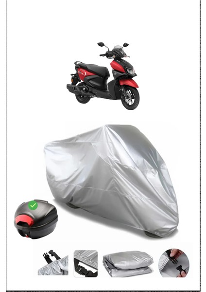Yamaha Rayzr Arka Çanta Uyumlu Motosiklet Branda Su Geçirmez Dayanıklı Kumaş