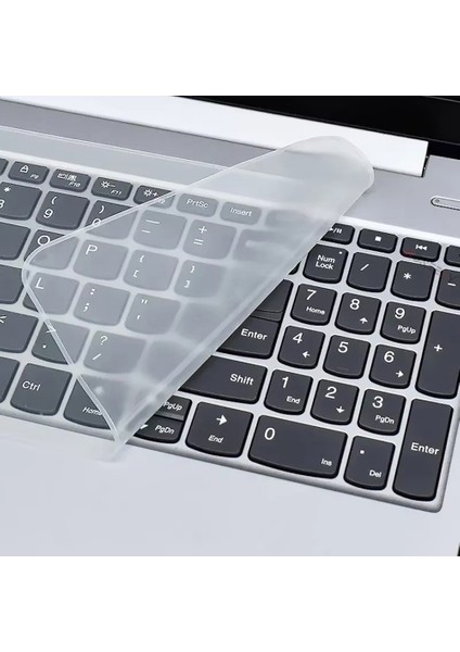 Macbook Notebook Laptop Klavye Koruyucu Toz Leke Sıvı Geçirmez Mat Şeffaf Silikon 15 Inç 17 Inç