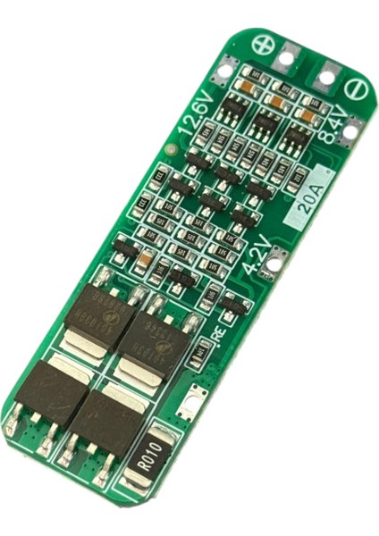 3S 20A BMS Lityum Pil Şarj Balanslı Koruma Modülü - 1 Adet