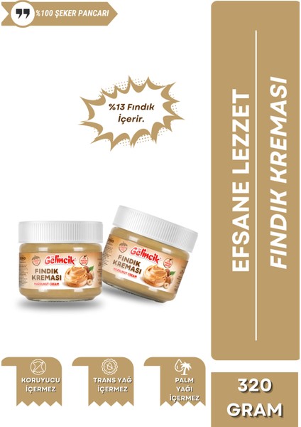 320 gr Fındık Kreması