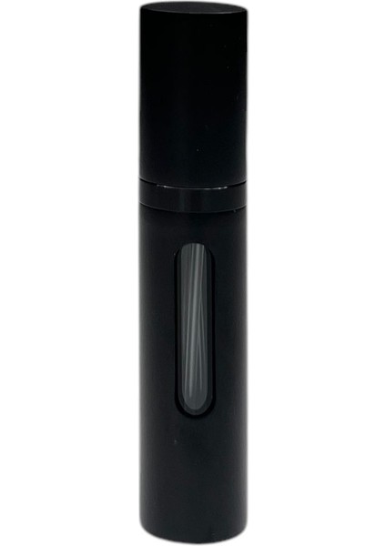 Metal Sızdırmaz Taşınabilir Mini Doldurulabilir Boş Küçük Seyahat Cep Parfüm Şişesi-Siyah indirimleri