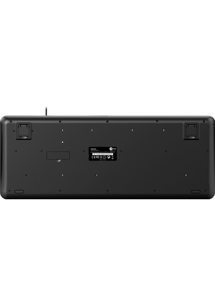 KB104 USB Kablolu Türkçe Q Klavye Siyah