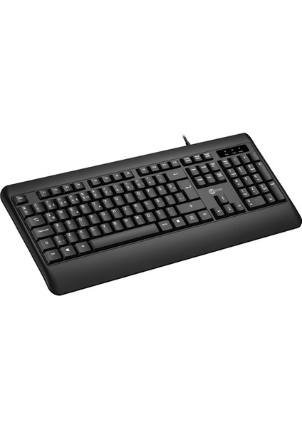 KB104 USB Kablolu Türkçe Q Klavye Siyah