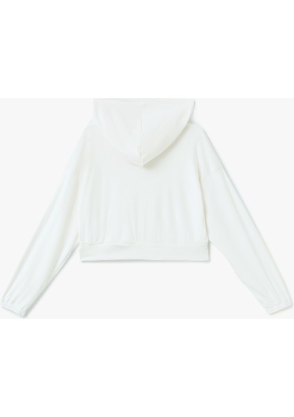 Uzun Kollu Rahat Kalıp Kapüşonlu Polar Pijama Üstü fırsatları