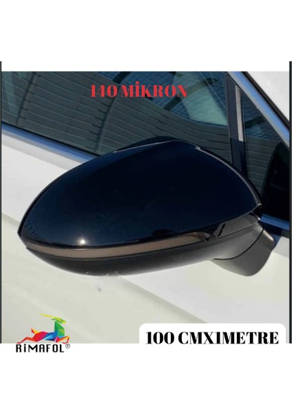 Kendinden Yapışkanlı Piano Black Siyah Kaplama Folyosu 100 cm x 1METRE fırsatları