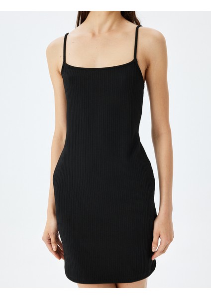 Ince Askılı Slim Fit Mini Kalem Elbise indirimleri