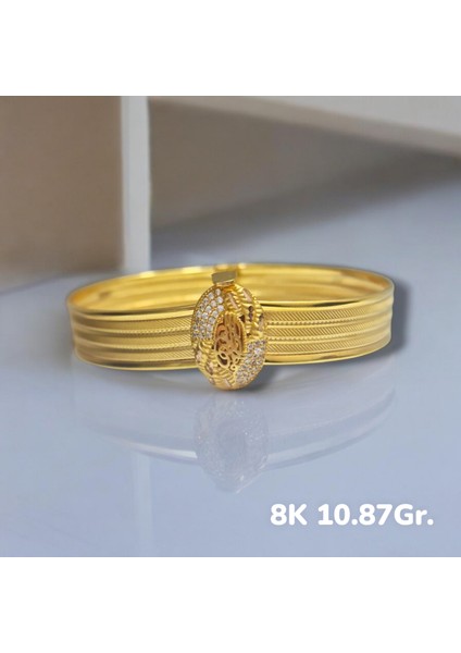 8 Ayar 10.87 Gram Altın Kelepçe