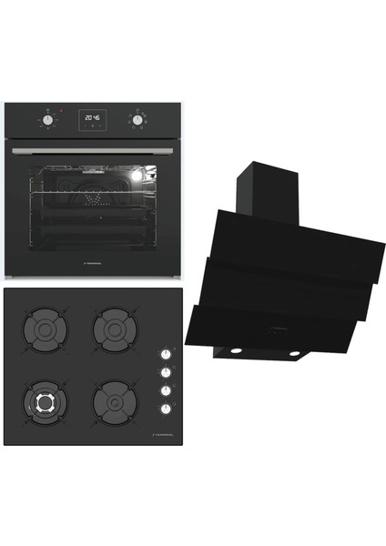 Ankastre Set (Bo O64D5C B + Bh P6194C B + Ch S6532C Bb)