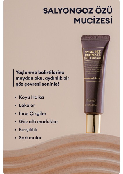 Snail Bee Ultimate Eye Cream - Salyangoz Özlü Göz Kremi