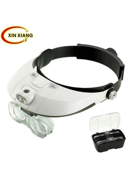 81001-G Işıklı Büyüteçli Kafa Gözlüğü 5 Değiştirilebilir Mercekli Ayarlanabilir Tasarım fırsatları