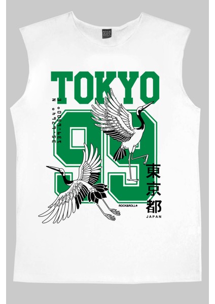 Tokyo 99 Beyaz Erkek Kesik Kol / Kolsuz T-Shirt fiyatları