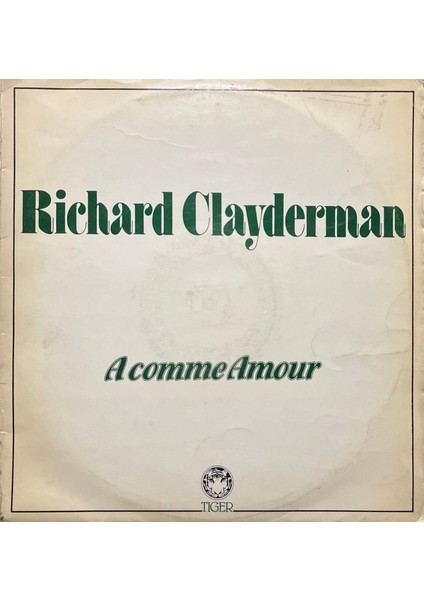 Richard Clayderman - Acomme Amour Lp Plak