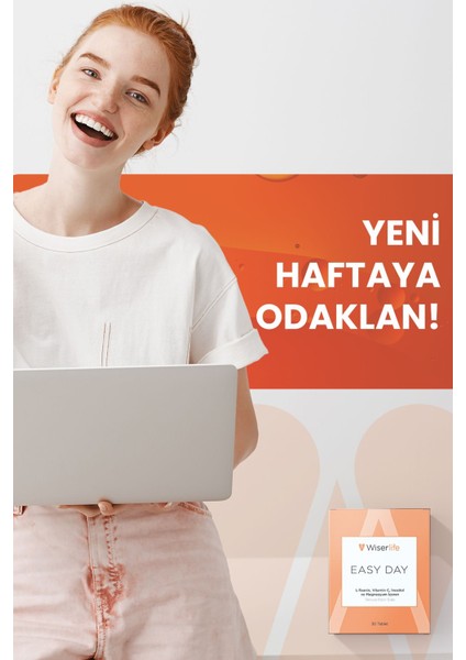 Easy Day L-Teanin Inositol Takviye Edici Gıda 30 Tablet 2 Adet