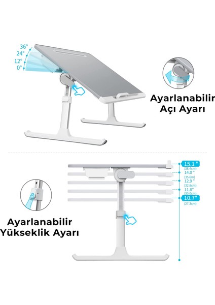 Saiji K7 Ultimate Notebook ve Tablet Çalışma Masası