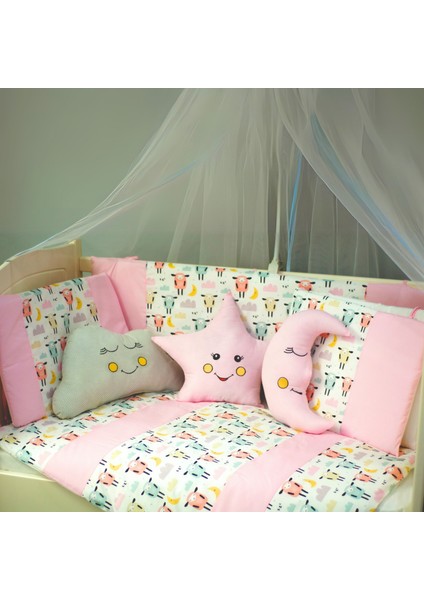Park Yatak Bebek Uyku Seti Nevresim Takımı 70x110 Zuzu Pembe fiyatları