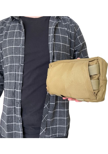 Grovuxa Çöl Rengi Çok Bölmeli Outdoor Bel Ve Omuz Çantası modelleri