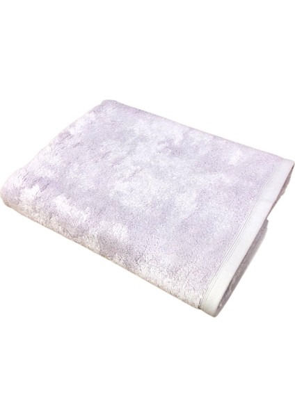 Extra Yumuşak Bambu Banyo Havlusu Gramajlı Lila 70 x 145