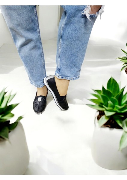 Kadın Günlük ve Ofis Içi Kullanıma Uygun Motifli Babet fırsatları