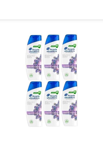 Head & Shoulders 330 ml Şampuan 1-1 Besleyici Bakım x 6 Adet