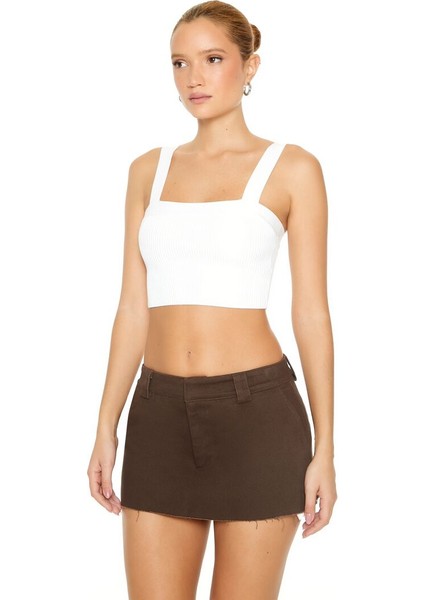 Askılı Crop Bluz