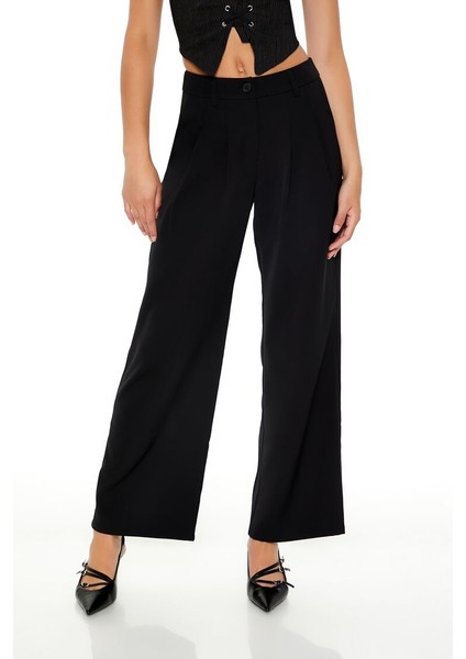 Wide-Leg Pantolon