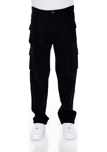Twill Straight Kargo Pantolon