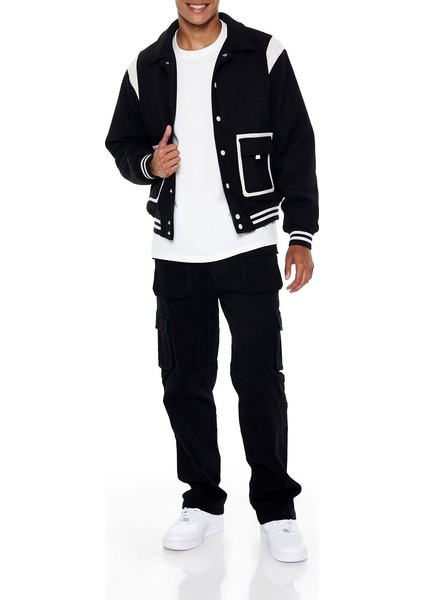 Twill Straight Kargo Pantolon