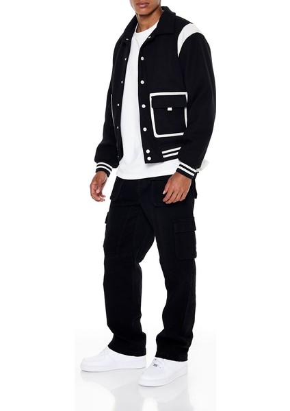 Twill Straight Kargo Pantolon
