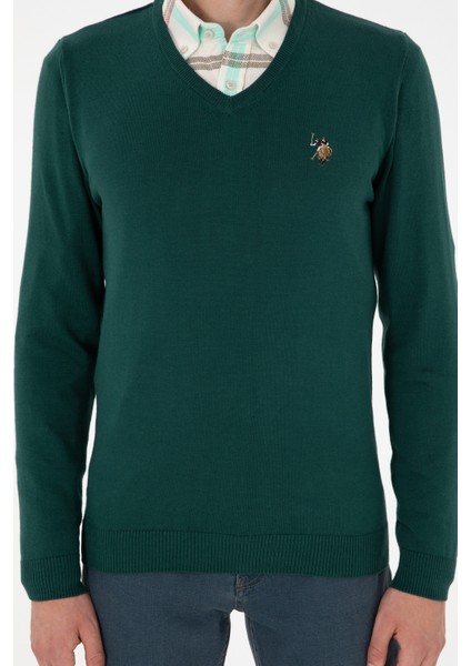 Erkek Yeşil Kazak /Triko 50288885-VR054