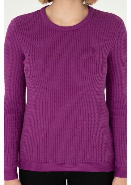 Kadın Mor Kazak /Triko 50288979-VR203