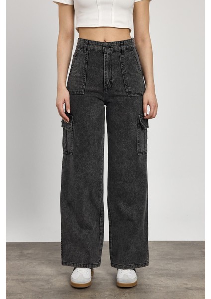 13107 Kargo Cep Dikişli Pantolon Füme fiyatları