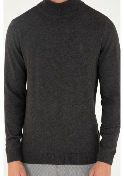 Erkek Antrasit Melanj Kazak /Triko 50288887-VR081