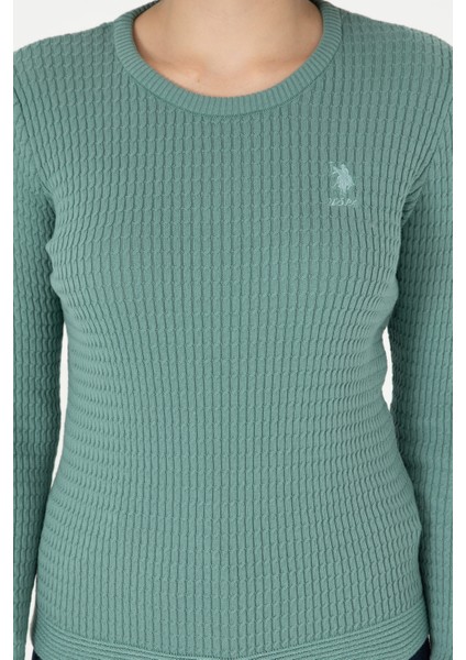 Kadın Mint Kazak /Triko 50288979-VR090